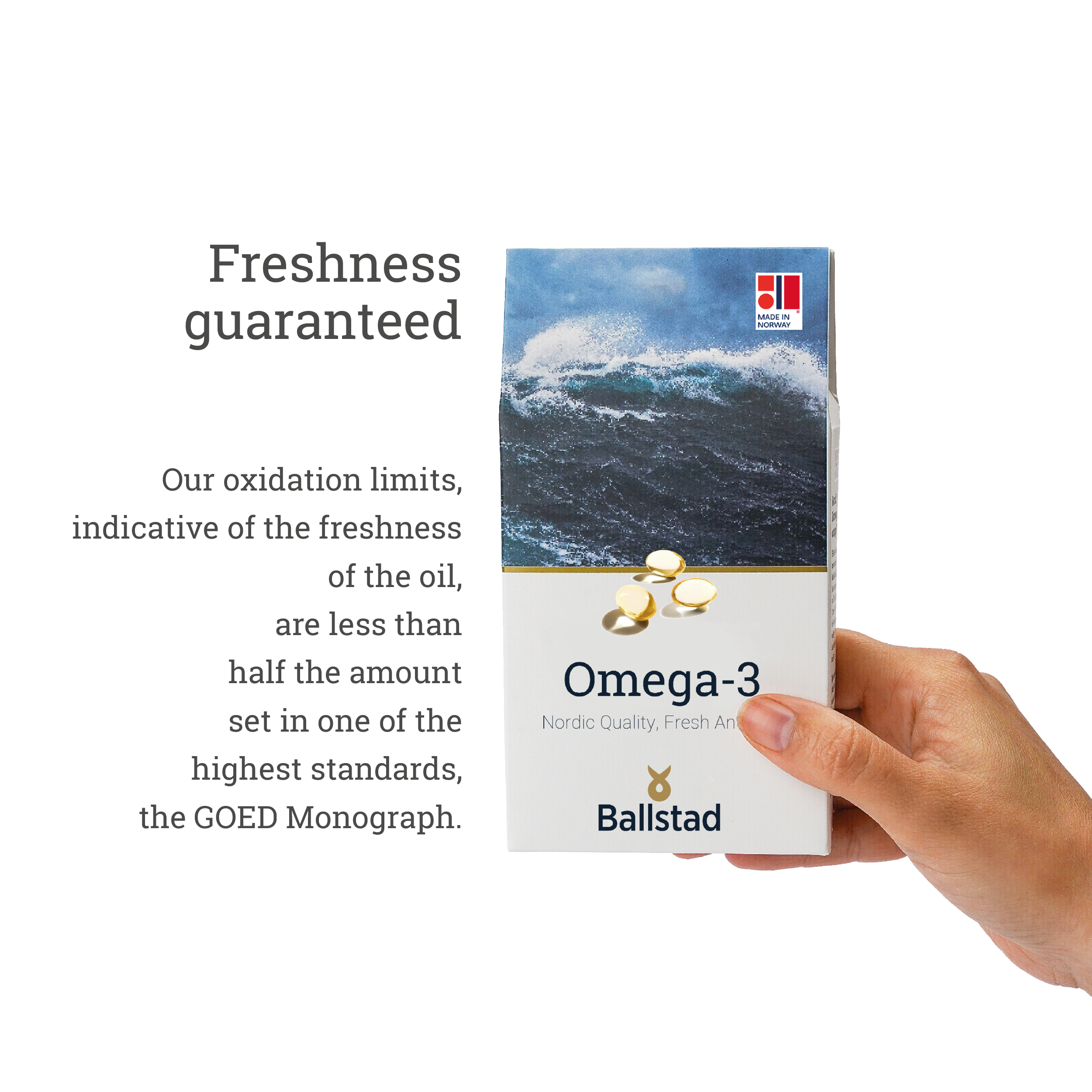Fresh Norwegian Omega-3 Supplement - 1 Month