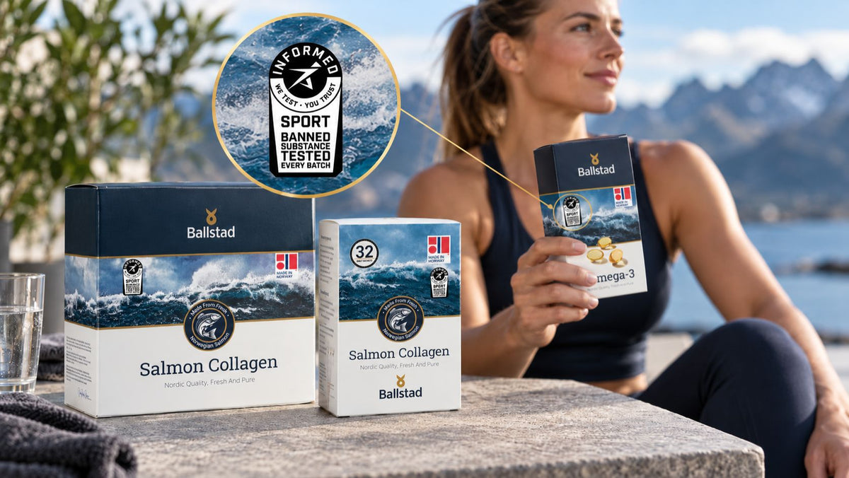 Informed Sport Certified: A New Milestone for Ballstad Omega-3 & Salmon Collagen