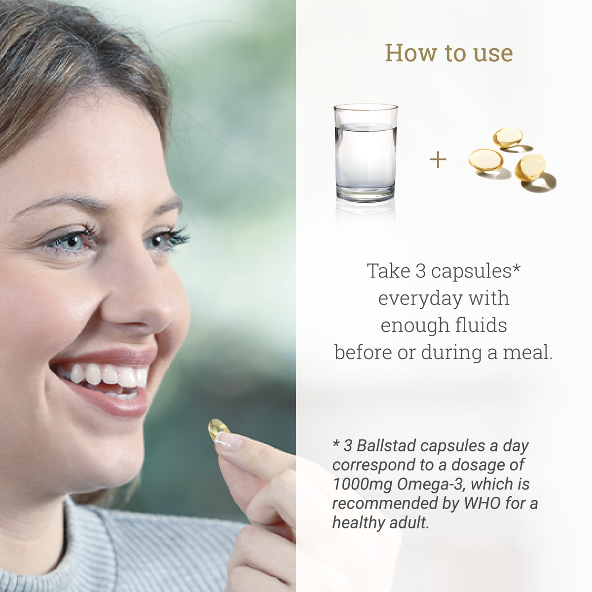 Ballstad Premium Omega-3 Supplement - Ballstad Norge